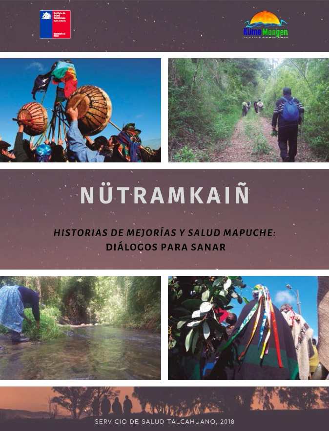 portada del libro Nütramkaiñ Historias de mejorías y salud mapuche